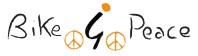 bike4peace logo handwriting